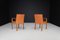 Armchairs in Bentwood and Cognac Leather attributed to Walter Knoll for Walter Knoll / Wilhelm Knoll, Germany, 1970a, Set of 2 4