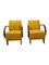 H-237 Lounge Chairs in Yellow by J. Halabala, Set of 2 1
