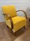 H-237 Lounge Chairs in Yellow by J. Halabala, Set of 2, Image 7