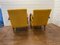 H-237 Lounge Chairs in Yellow by J. Halabala, Set of 2 8