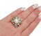 Emeralds, Diamonds, Pearl, Rose Gold and Silver Retrò Ring, Image 5