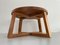 Round Thick Wood Living Room Table 4