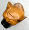 Italian Ceramic Glazed Handpainted Dog Sculpture, 1950s, Image 5
