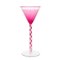 Pink Wine Glass by Otto Prutscher, 1908 1