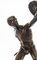 Französischer Künstler, Grand Tour Modell des Borghese Gladiators, 1800er, Ormolu Bronze 17