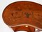 19th Century English Marquetry Kidney Shaped Table 4