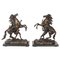 19th Century French Grand Tour Bronze Marly Horses Sculptures 1