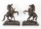Französische Grand Tour Bronze Marly Horses Skulpturen, 19. Jh. 20
