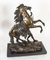 Französische Grand Tour Bronze Marly Horses Skulpturen, 19. Jh. 3