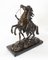 Esculturas de bronce de caballos margosos del Gran Tour francés del siglo XIX, Imagen 9
