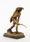 German Gilt Bronze Indian Scout by Josef Drischler, 1900s, Image 4