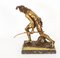 Deutscher Indianer Pfadfinder aus vergoldeter Bronze von Josef Drischler, 1900er 3