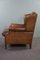 Vintage Brown Leather Armchair 5