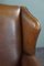 Vintage Brown Leather Armchair 8