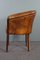 Vintage Brown Leather Armchair 6