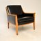 Swedish Leather Armchairs, 1960s, Set of 2 6