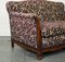 Victorian Fabric Bergere Suite Sofa and Armchairs Upholstery Project J1, Set of 3, Image 14