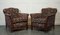 Victorian Fabric Bergere Suite Sofa and Armchairs Upholstery Project J1, Set of 3 8