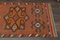 Alfombra de pasillo turca de lana naranja, años 60, Imagen 5