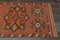 Turkish Orange Wool Runner Rug, 1960s 5