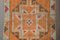 Turkish Orange Runner Rug, 1960s 7