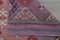 Turkish Purple Organic Wool Rug, Oushak Rug, 1960s 8