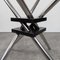 Mesa de comedor Bauhaus de acero tubular de Takehiko Mizutani, años 90, Imagen 2