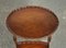 Vintage Bevan Funnel Nest of Tables with Pie Crust Top J1, Set of 3, Image 6