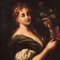 Bildnis einer Dame mit Blumenstrauß, 1750, Öl auf Leinwand, Gerahmt 2