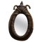 Vintage Rope Mirror by Adrien Audoux and Frida Minet, 1950s, Image 1