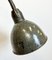 Dunkelgrüne Industrielle Scissor Wandlampe von Elektroinstala, 1960er 12