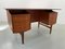 Vintage Danish Freestanding Teak Desk by Tibergaard, 1960s 7