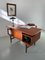 Vintage Danish Freestanding Teak Desk with Floating Top, 1960s, Image 14