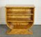 Art Burr Walnut Open Bookcase 1