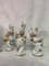 Vintage Military Orchestra Figures in Fine Porcelain by López Moreno, Set of 5 2