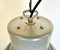 Large Industrial Dark Grey Enamel Factory Lamp from Elektrosvit, 1960s, Image 6