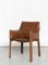 Cab 414 Chairs by Mario Bellini for Cassina, 1980s, Set of 4 1