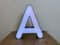 Vintage Illuminated Letter A, 1970s 12