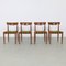 Model 343 Dining Chairs attributed to Knud Faerch for Bovenkamp, 1960s, Set of 4, Image 1