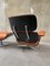 Lounge Chair & Ottoman in Plywood and Tan Leather by Charles & Ray Eames for Herman Miller, 1960s, Set of 2, Image 8