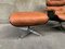 Lounge Chair & Ottoman in Plywood and Tan Leather by Charles & Ray Eames for Herman Miller, 1960s, Set of 2 13