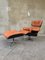 Poltrona e poggiapiedi in compensato e pelle marrone chiaro di Charles & Ray Eames per Herman Miller, anni '60, set di 2, Immagine 2