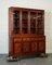 Large Vintage Oriental Chinese Carved Hardwood Bookcase Display Cabinet J1 2