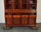 Large Vintage Oriental Chinese Carved Hardwood Bookcase Display Cabinet J1 3