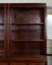Large Vintage Oriental Chinese Carved Hardwood Bookcase Display Cabinet J1 5