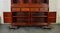 Large Vintage Oriental Chinese Carved Hardwood Bookcase Display Cabinet J1 9