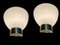 Opaline Glass Brass Sconces, 1980s, Set of 2, Image 7