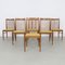 Vintage Dining Chairs in Teak by H.W. Klein for Bramin, 1970s, Set of 6 1