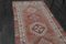 Turkish Handmade Pink Runner Rug, 1960s 5