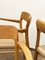 Mid-Century Danish Model 56 Chairs in Oak by Niels O. Møller for J.L. Mollers Møbelfabrik, 1950, Set of 4 11